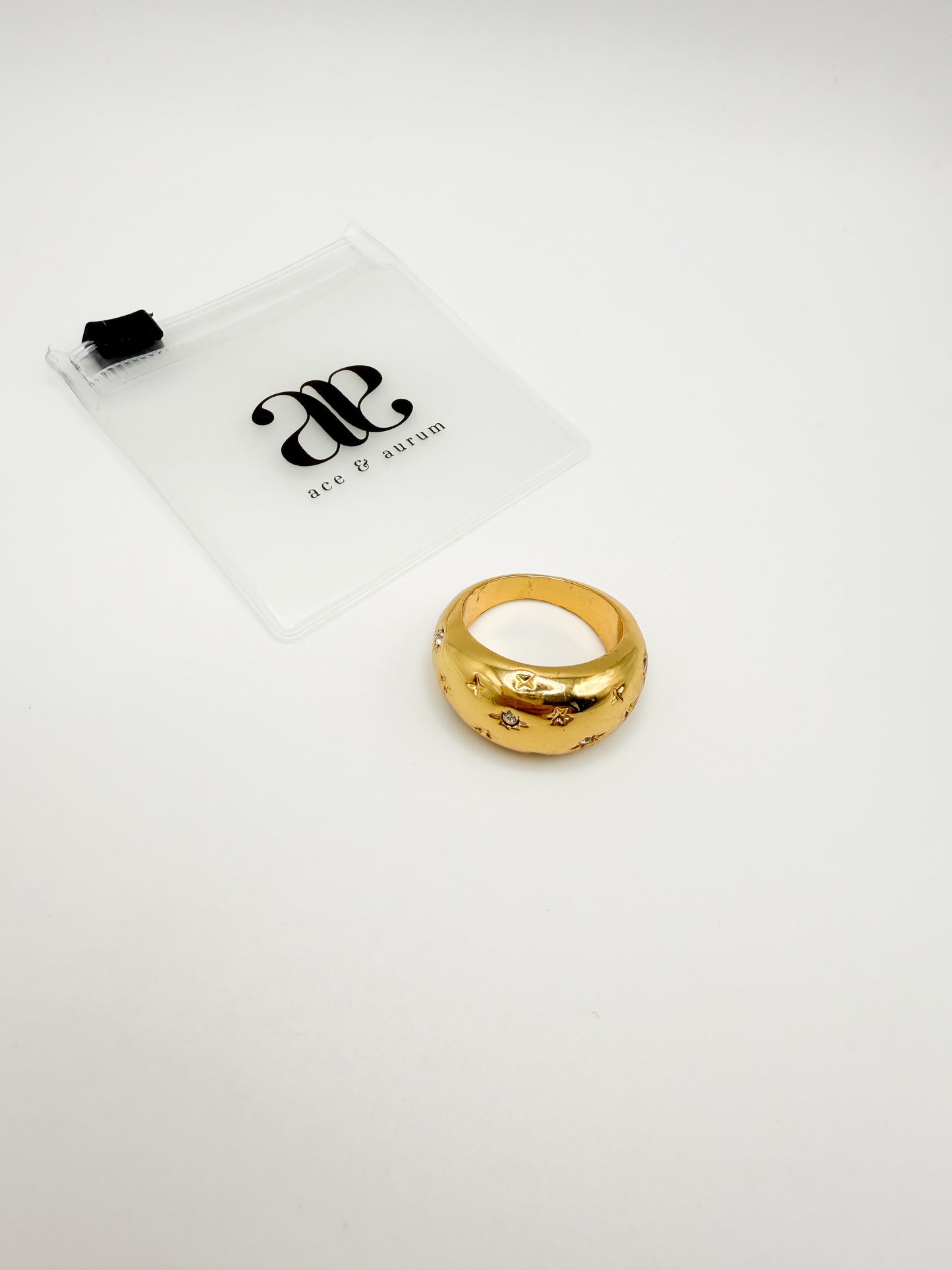 000 SAMPLE | DIAMANTE' DOME RING SIZE 10