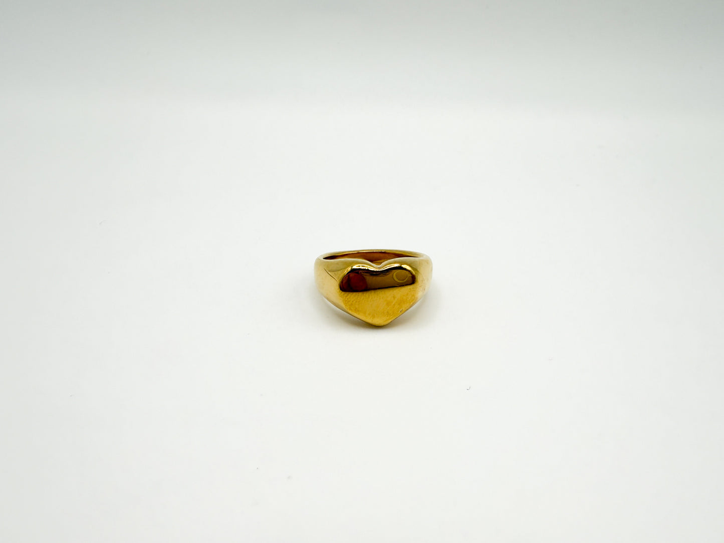 000 SAMPLE | HEART STATEMENT RING SIZE 8