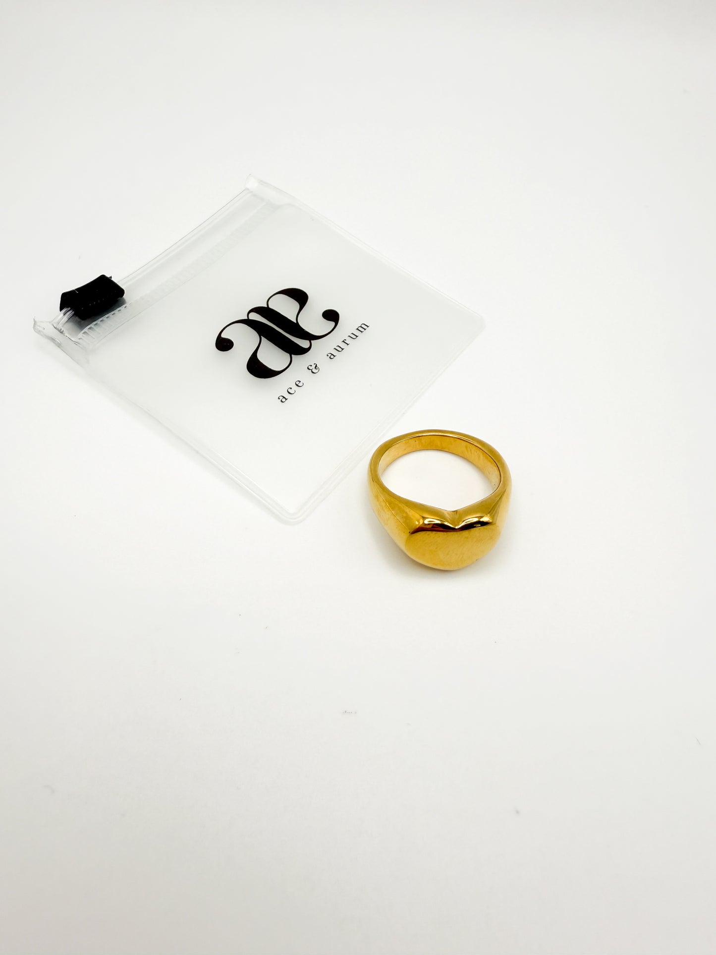 000 SAMPLE | HEART STATEMENT RING SIZE 8