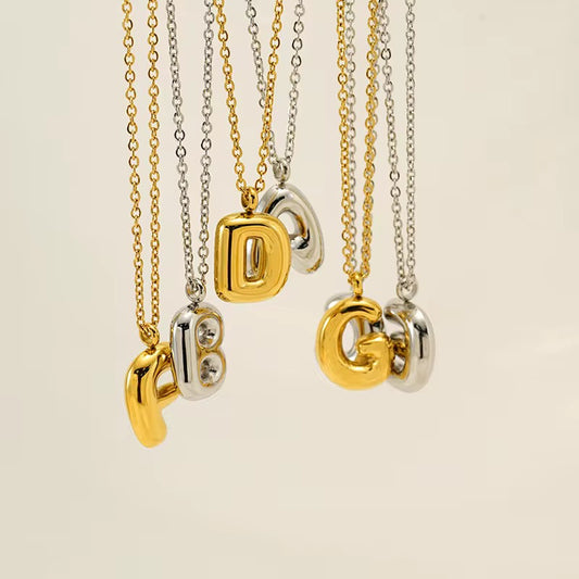 003 ELLENICE | INITIAL NECKLACE